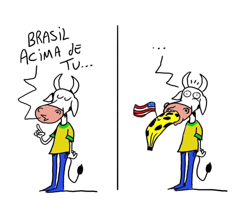 Imagem ilustrativa da imagem Charge do dia 22/07/2025