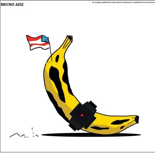 Confira a charge - Foto: Bruno Aziz / Editoria de Arte A TARDE
