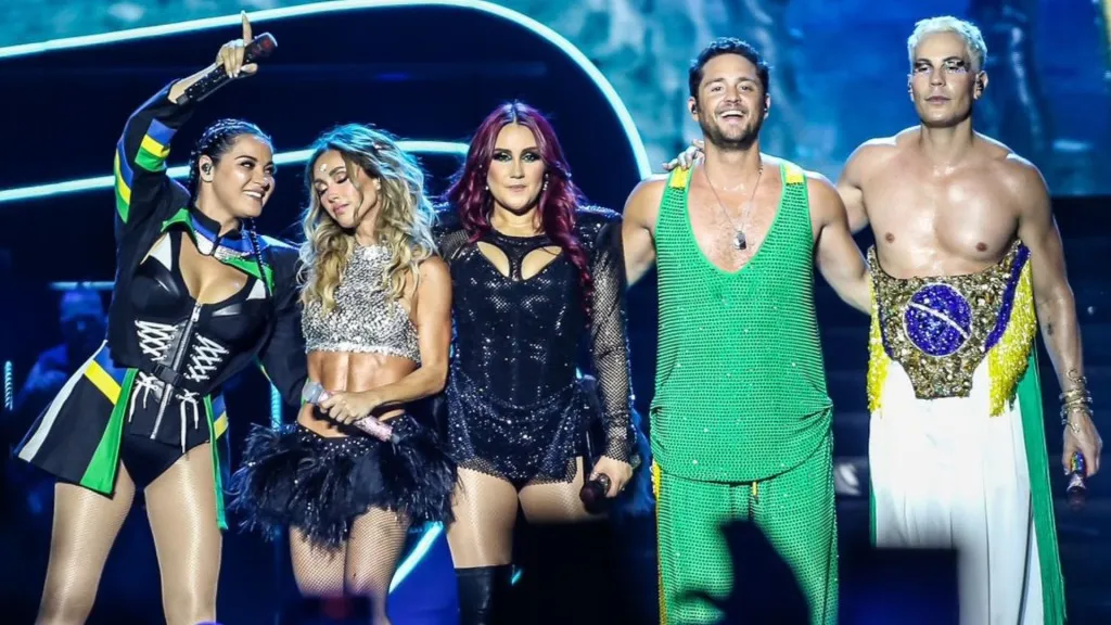 RBD no Brasil durante a turnê de reencontro