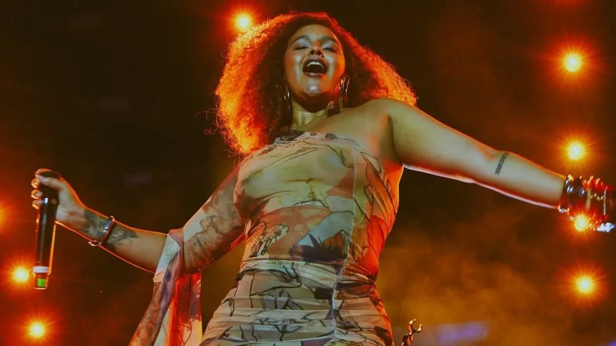 Rachel Reis embala público na pré-estreia de ‘Malês’ no Open Air Brasil