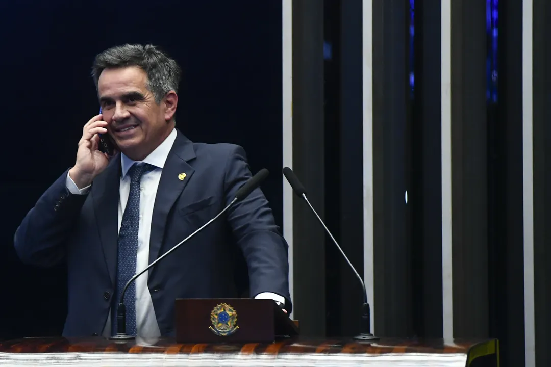 Senador Ciro Nogueira no plenário do Senado Federal