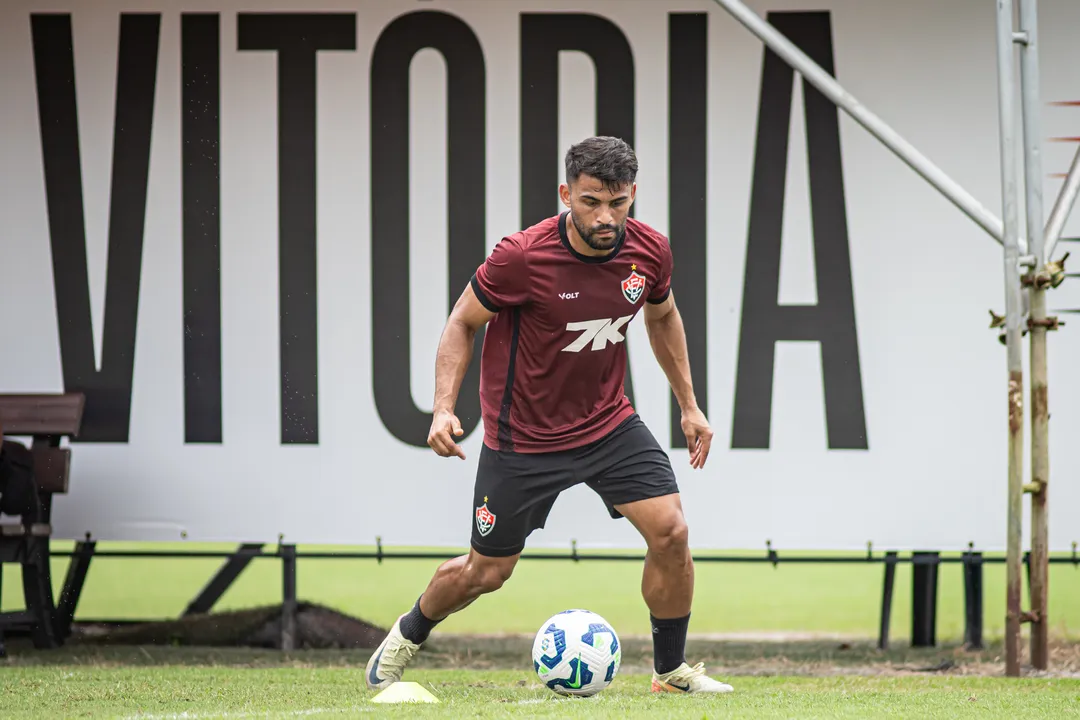 Jogadores do Vitória retornam as atividades na Toca do Leão mirando o Palmeiras
