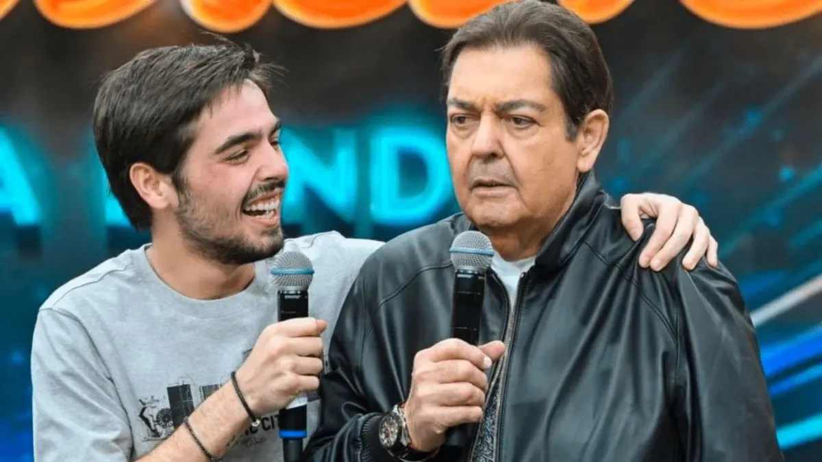 Faustão e João Silva