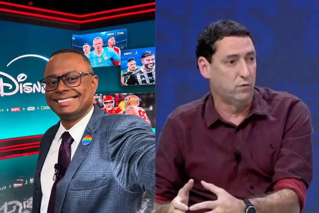 Elton Serra (esquerda) e Paulo Vinícius Coelho (direita)