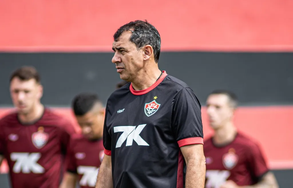 Fábio Carille, técnico do Vitória