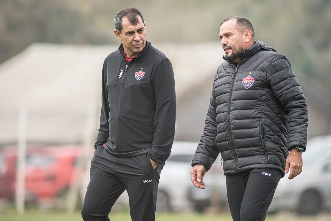 Fábio Carille escalou o Vitória pela primeira vez