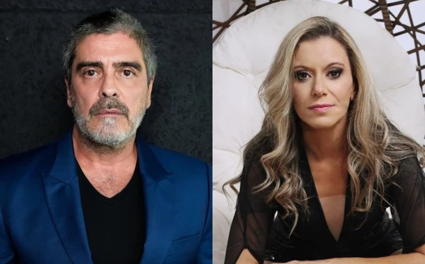 Junno Andrade e massagista Luana Saraiva