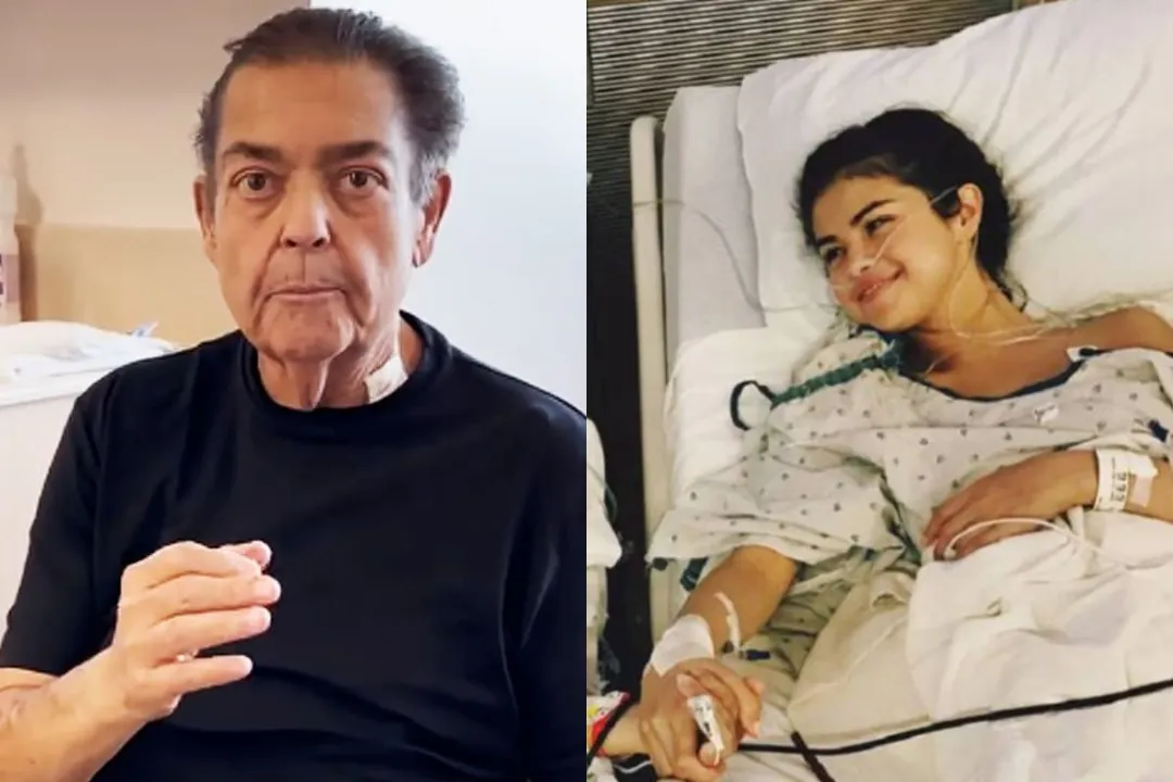 Faustão e Selena Gomez