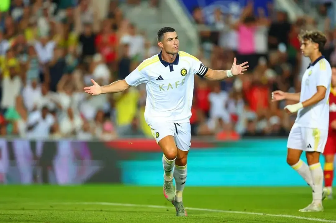 Cristiano Ronaldo em ação pelo Al-Nassr