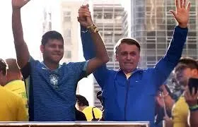 Diego Castro e Bolsonaro