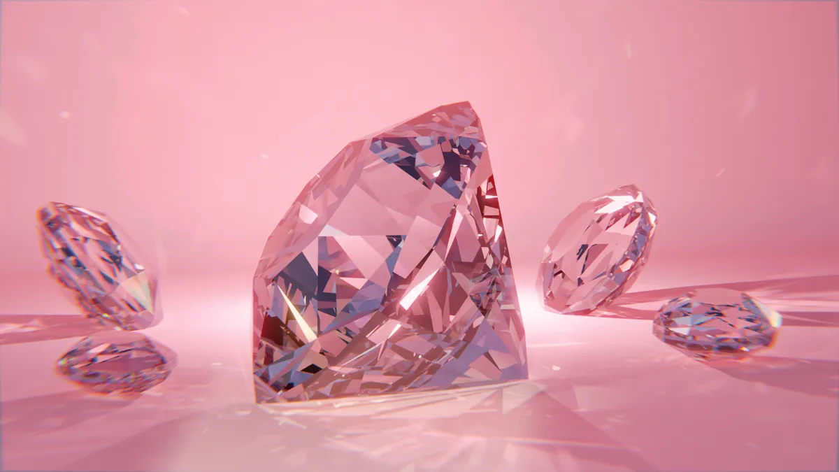 Diamante rosa é avaliado em 135 milhões de reais