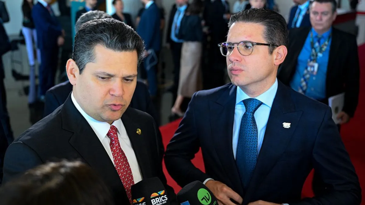 Presidentes do Senado e Câmara dos Deputados, Davi Alcolumbre e Hugo Motta