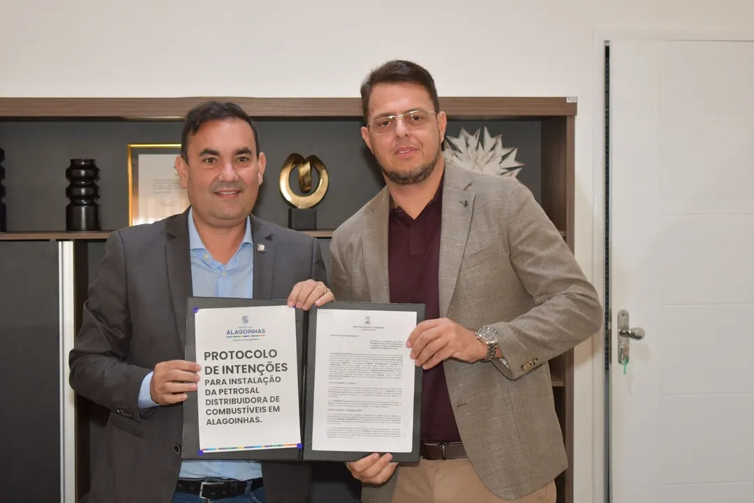Esse é o terceiro protocolo de instalação de novas empresas na cidade, desde que o prefeito Gustavo Carmo (PSD) assumiu