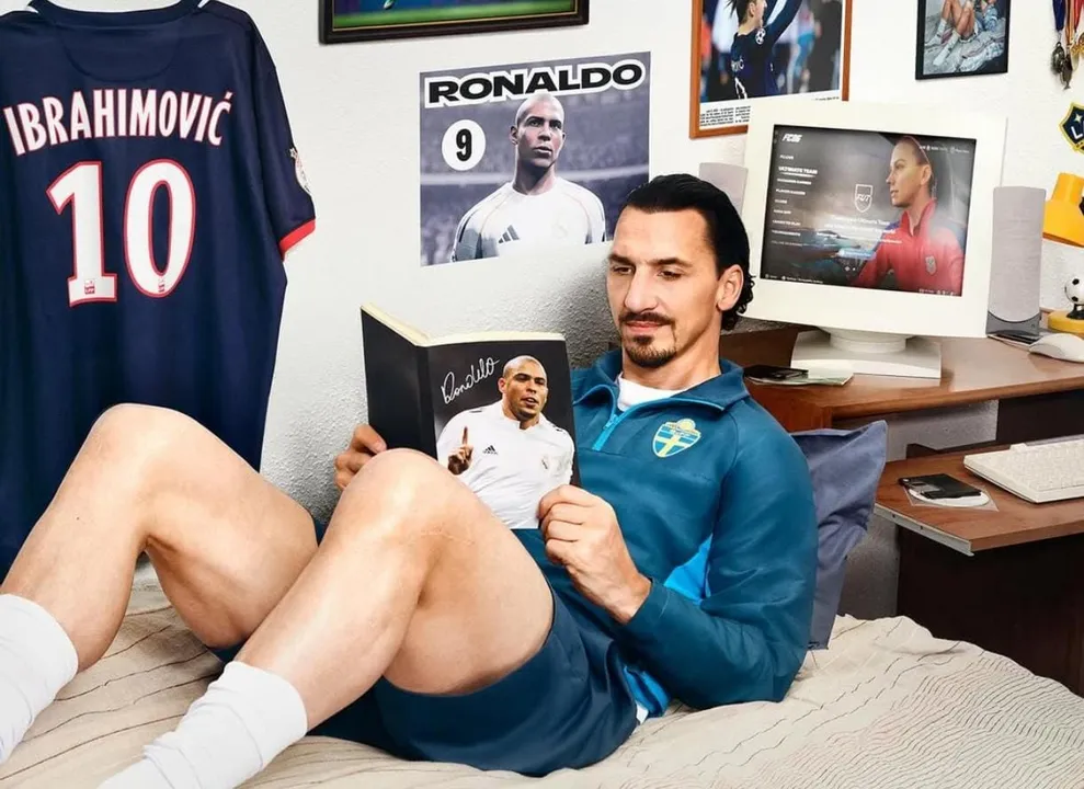 Ibrahimovic é capa do novo jogo da franquia  EA Sports FC