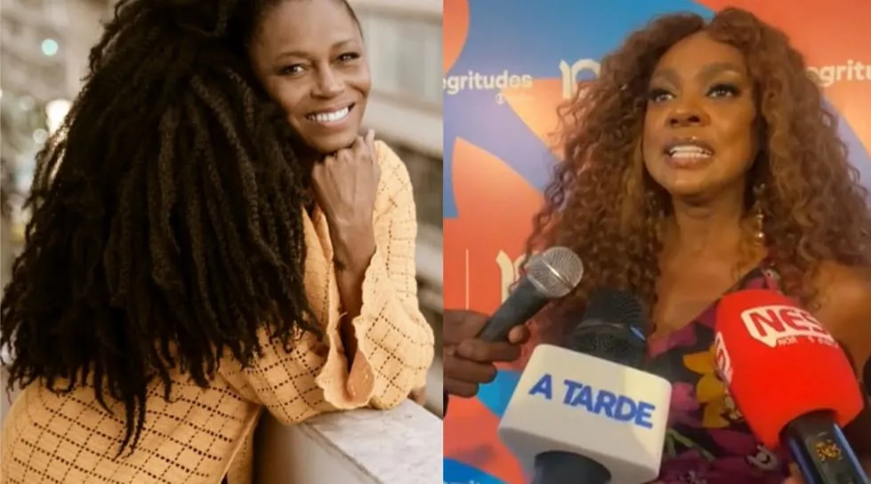 Edvana Carvalho e Cris Vianna participaram do Festival Negritudes da Globo