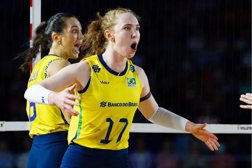Júlia Bergmann, ponteira do Brasil