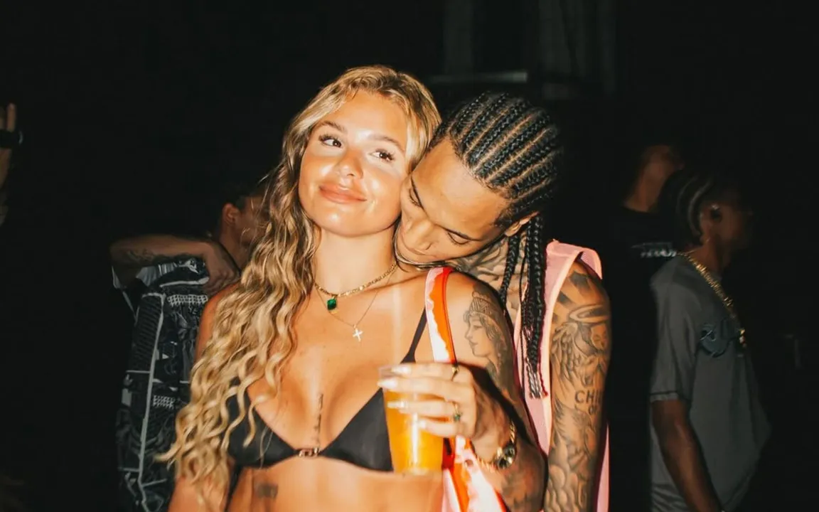Oruam e Fernanda juntos