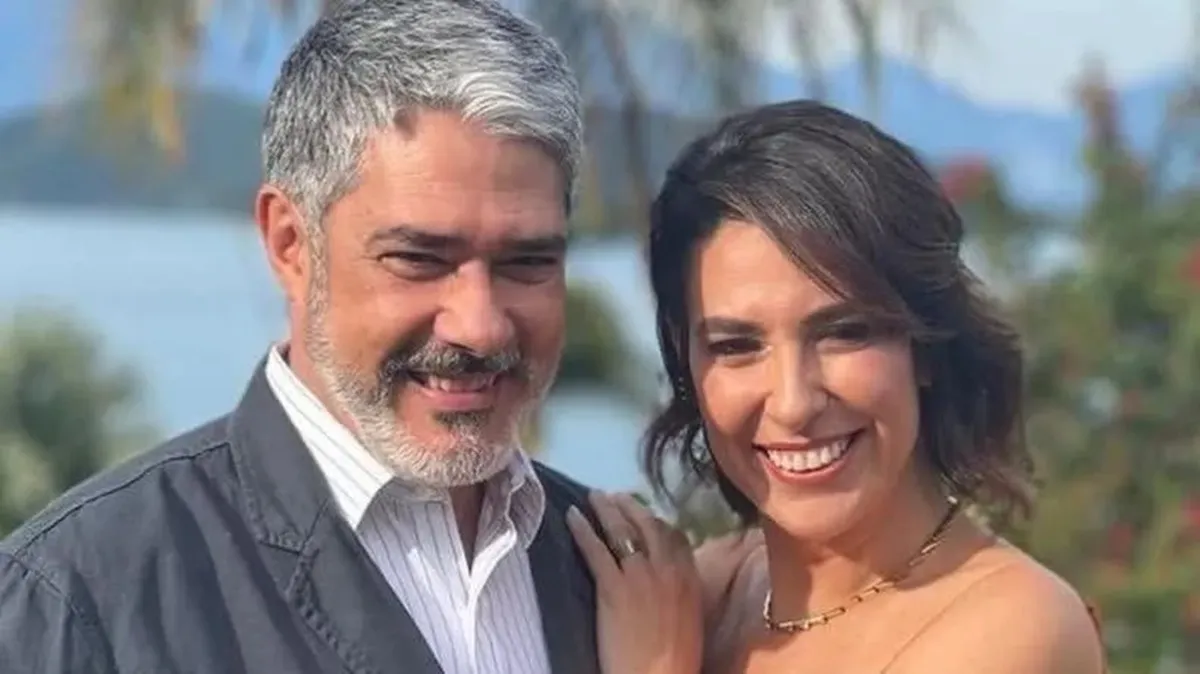 William Bonner e Natasha Dantas