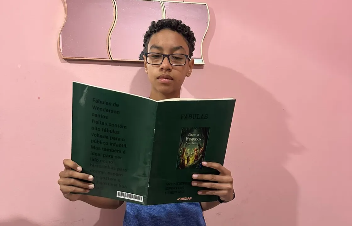 Estudante Wenderson Santos Freitas