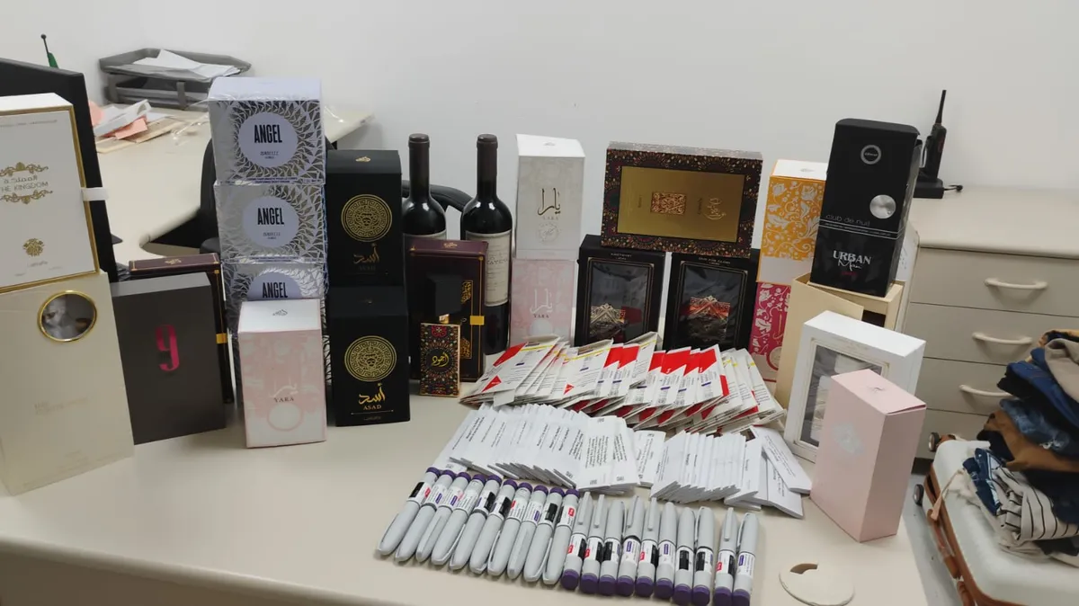 Material foi encontrado na bagagem do estudante de medicina