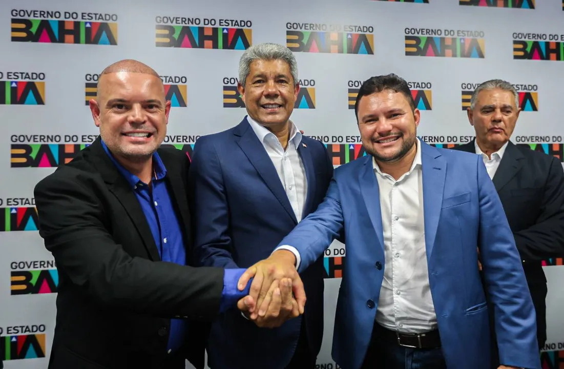 Jerônimo se reuniu com Franklin Leite, prefeito de Serra Preta