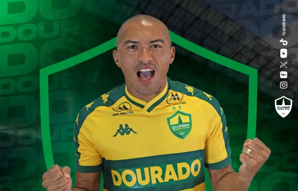 Nino Paraíba é o novo jogador do Cuiabá