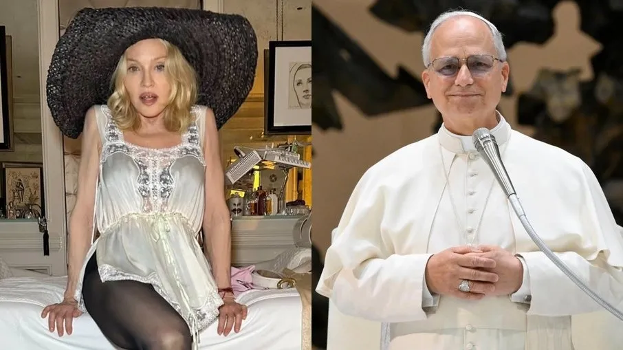 Cantora Madonna fez um apelo direto ao papa Leão XIV