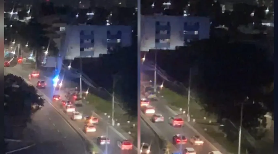 Ação aconteceu na noite deste domingo, 10
