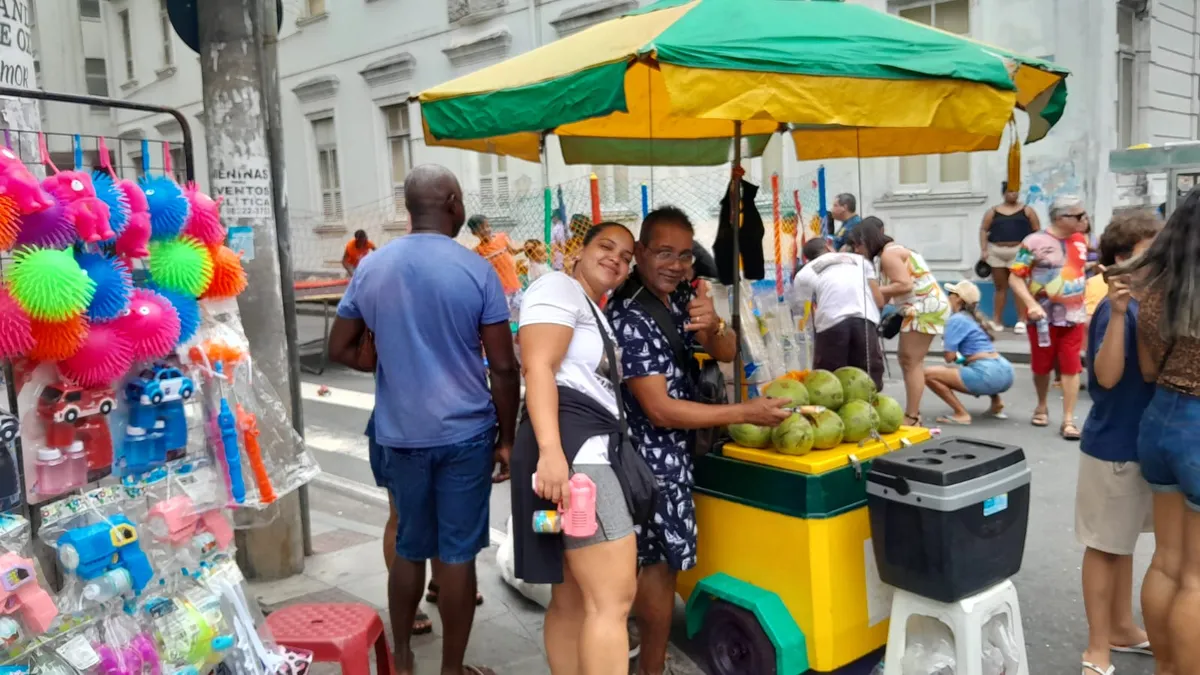 Movimentação do desfile vira oportunidade