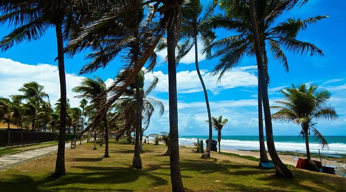 Praia Villas do Atlântico, em Lauro de Freitas