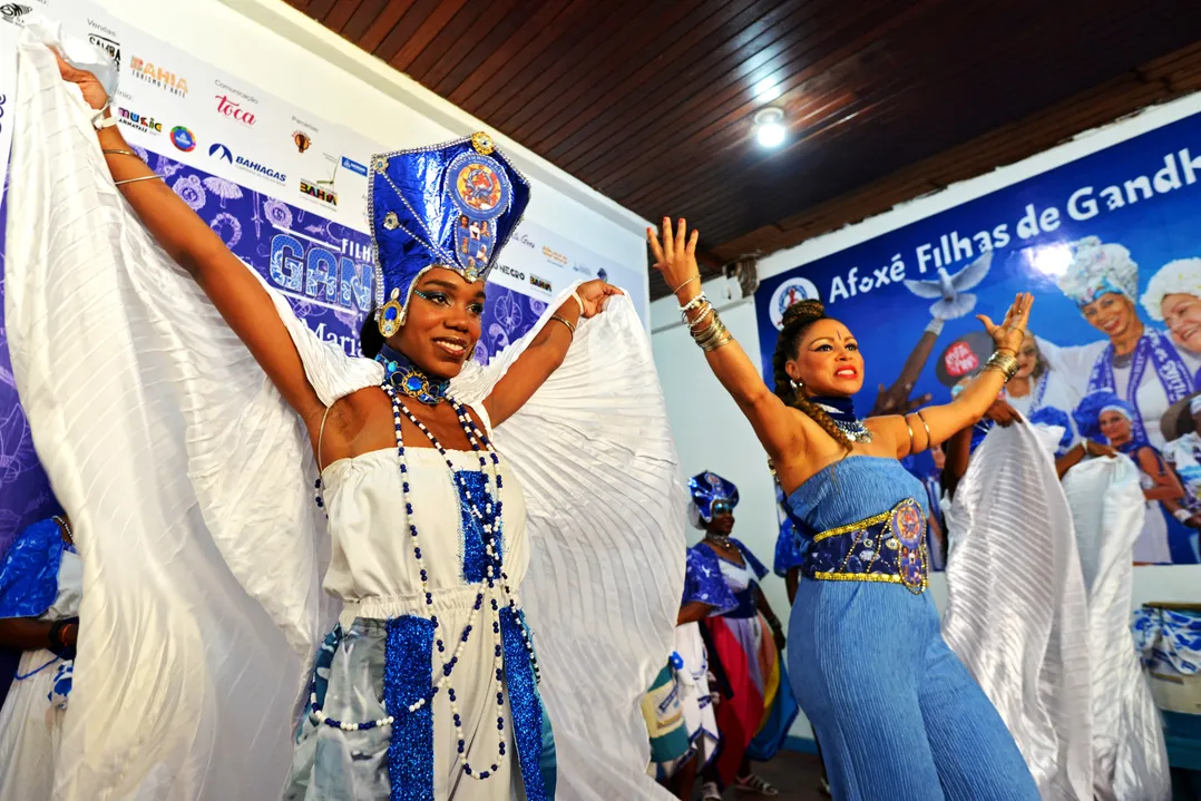 Afoxé Filhas de Gandhy liberou sua nova logomarca e enredo para o Carnaval de 2026