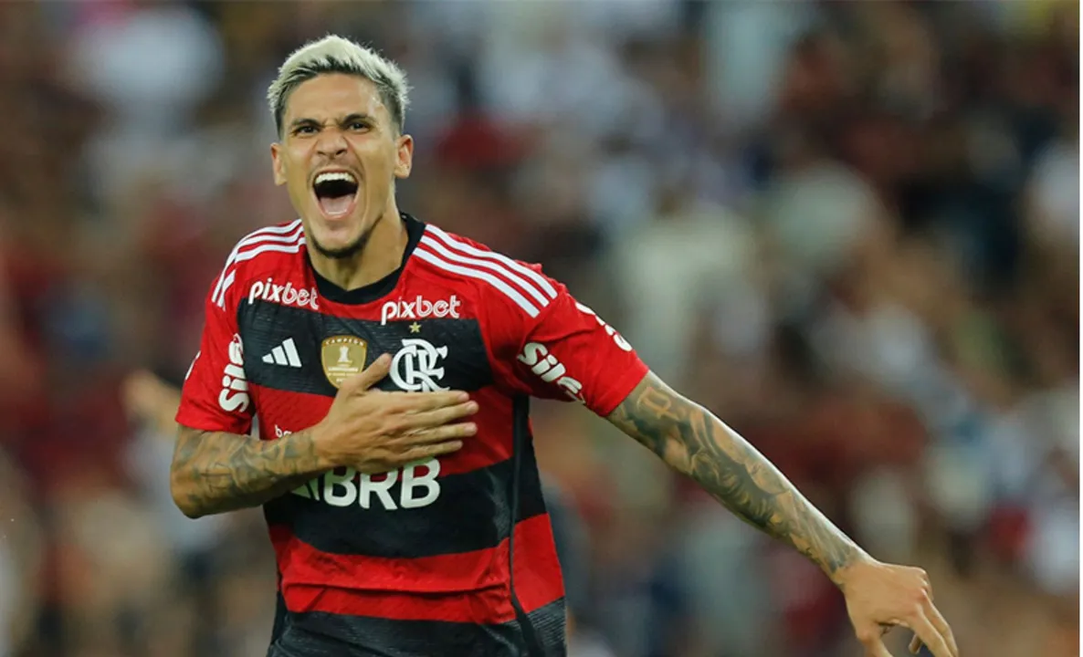 Pedro, atacante do Flamengo