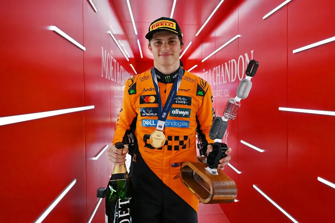 Oscar Piastri venceu o GP da Bélgica