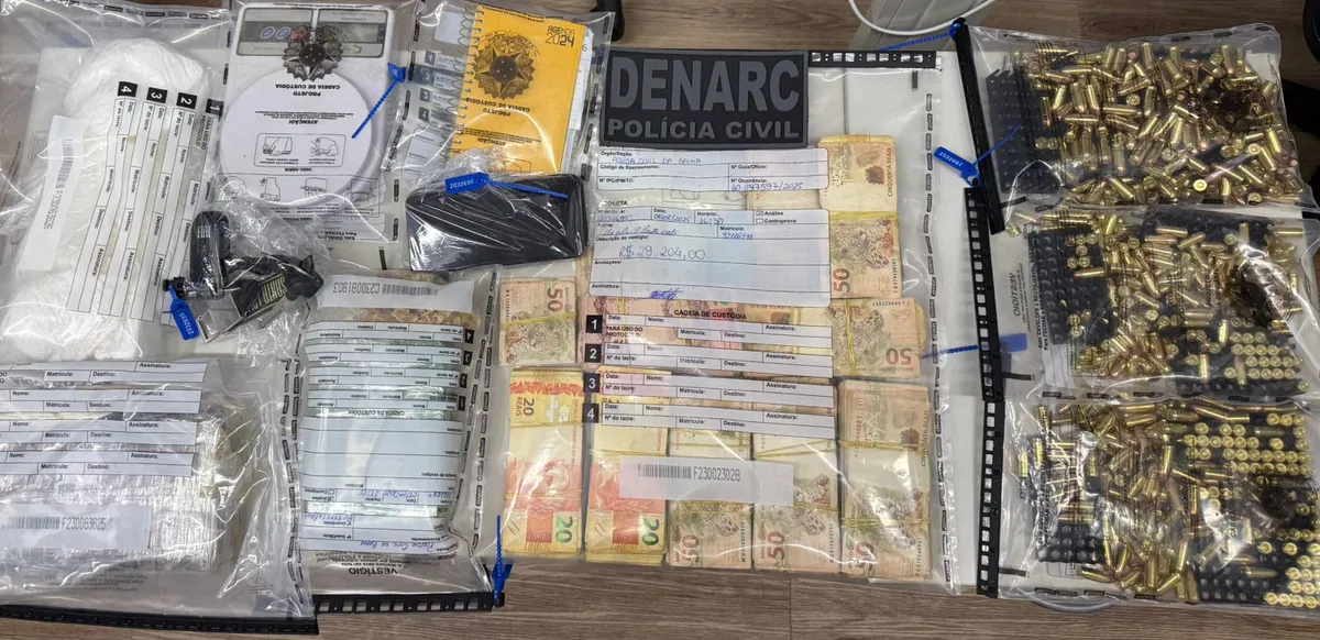 Mulher era a responsável pelo controle do estoque, transporte e distribuição das drogas
