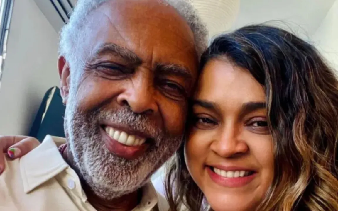 Gilberto Gil e Preta juntos