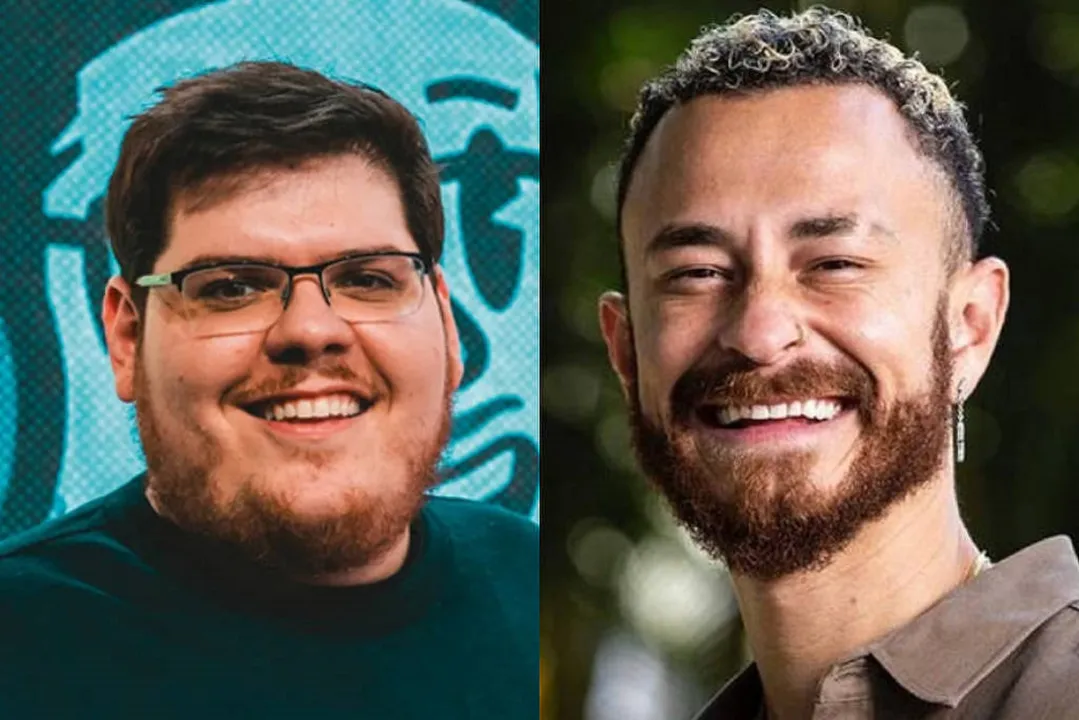 Casimiro Miguel e Fred Bruno irão disputar a audiência na web por Cazé TV e GE TV