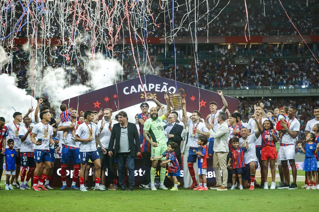 Bahia vence o Confiança e é pentacampeão da Copa do Nordeste