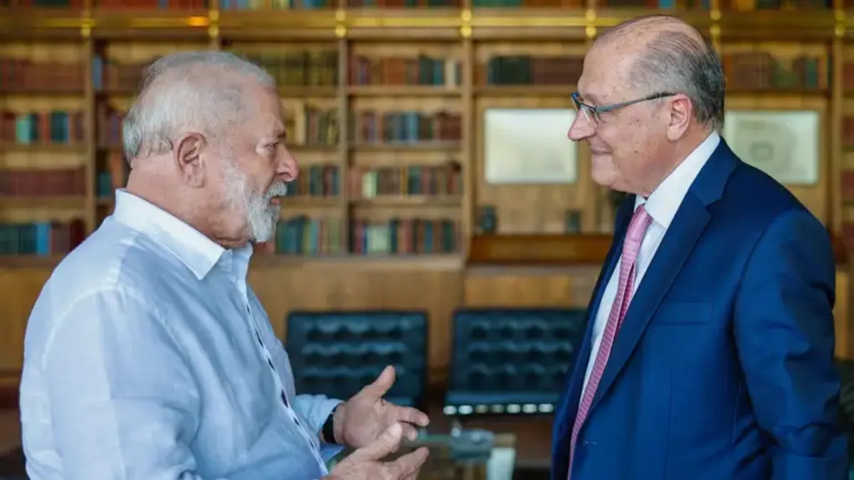 Presidente Lula e Geraldo Alckmin