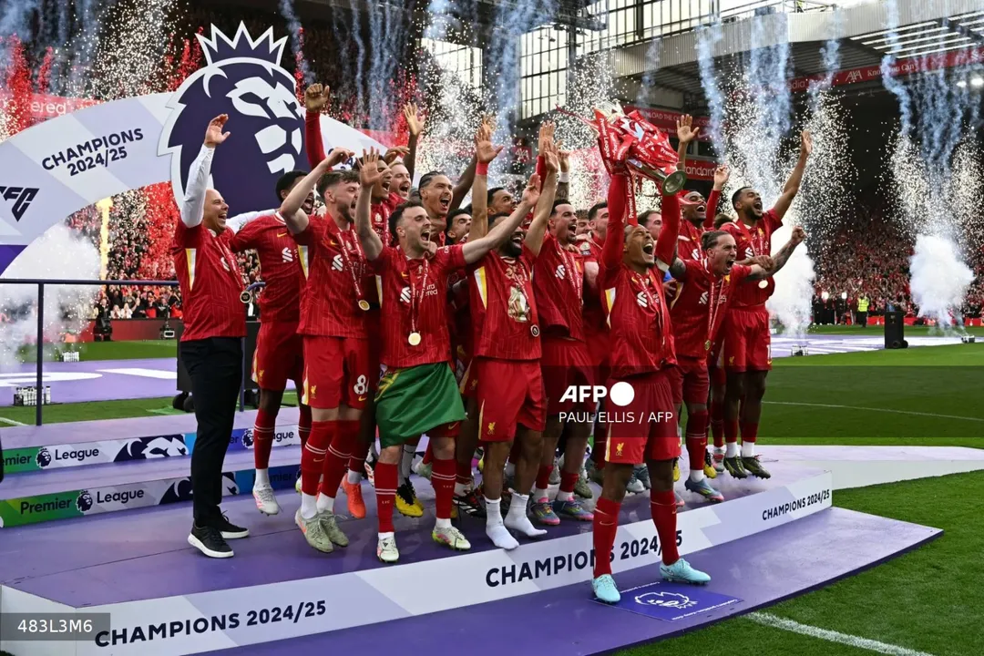 Liverpool é o atual campeão da Premier League
