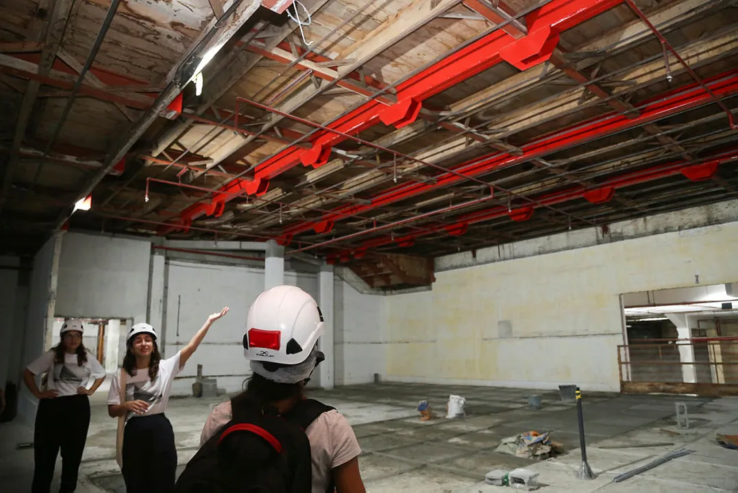 TCA em obra