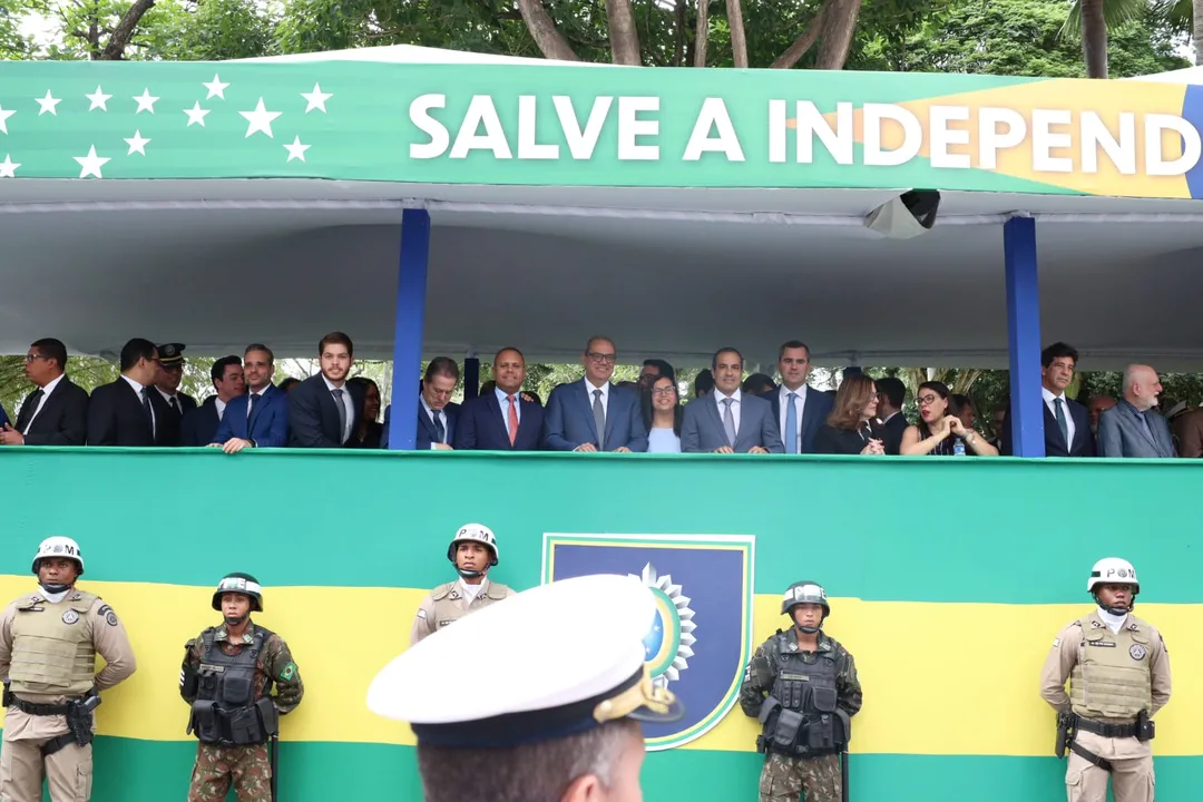 Presidente da Câmara de Salvador, Carlos Muniz (PSDB), no 7 de Setembro