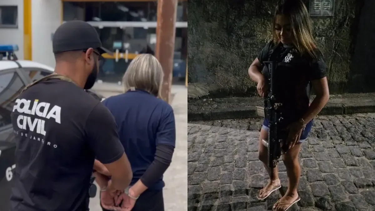 Graziele ostentava armas em suas redes sociais