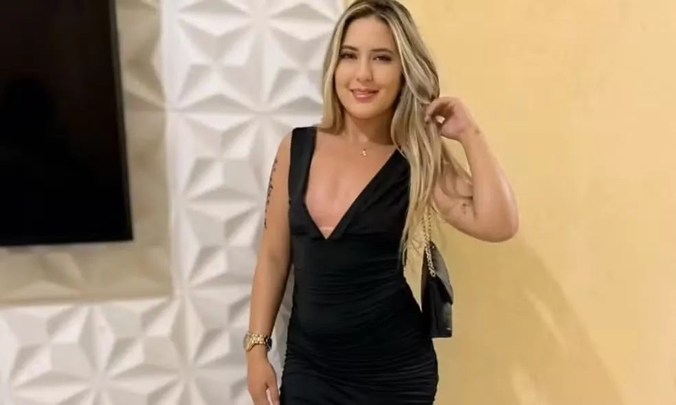 Ela foi presa levando drogas para um detento