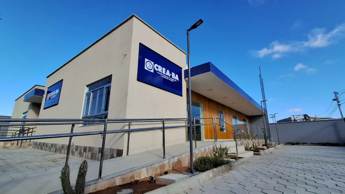 Nova sede do Crea-BA em Juazeiro, com 374m² de área construída e auditório para 68 pessoas