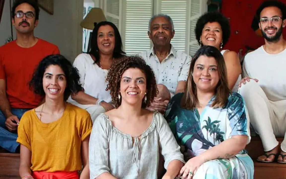 Gilberto Gil e seus filhos