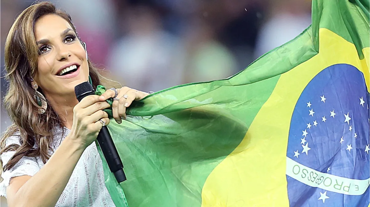 Ivete Sangalo se apresentará em jogo da Seleção Brasileira