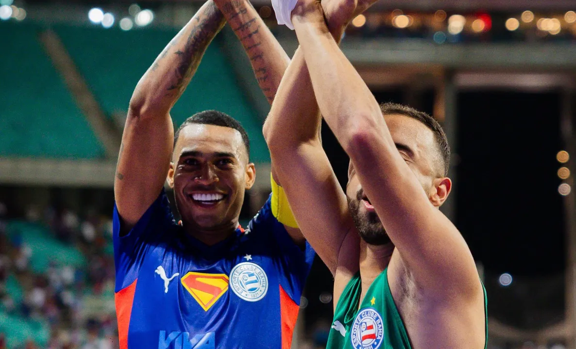 Jean Lucas e Caio Alexandre, meio-campistas do Bahia