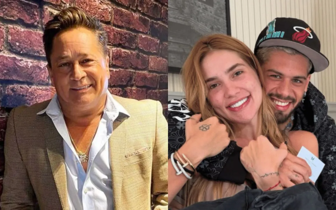 Leonardo é avô dos filhos de Virginia