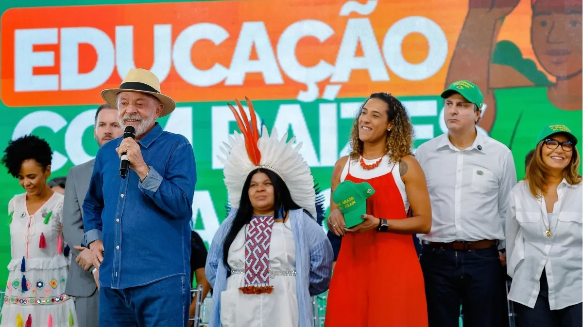 Presidente Lula durante agenda institucional