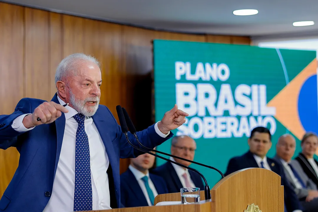 Lula reagiu contra fala de Trump